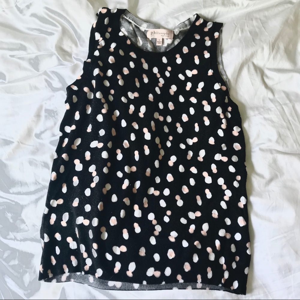 SPOTTED PHILOSOPHY TOP